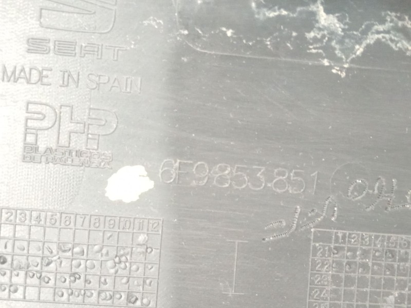 Recambio de faldon lateral para seat arona (kj7, kjp) 1.6 mpi referencia OEM IAM 6F9853851  
