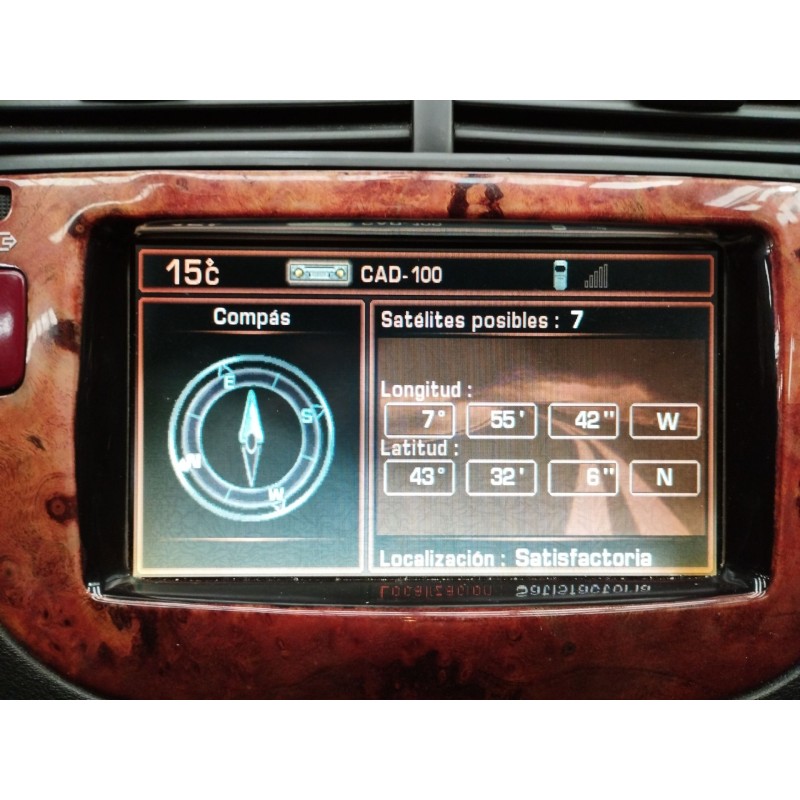 Recambio de pantalla multifuncion para peugeot 607 (9d, 9u) 2.7 hdi 24v referencia OEM IAM 9659048180  