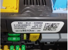 Recambio de caja reles / fusibles para citroën c4 picasso ii 1.6 bluehdi 120 referencia OEM IAM 9819851380   2