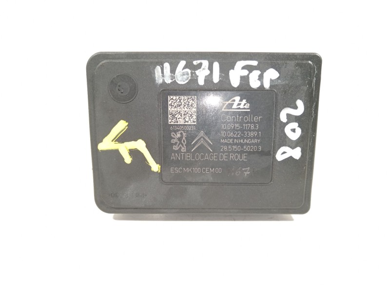 Recambio de abs para peugeot 208 style referencia OEM IAM 9806891780  