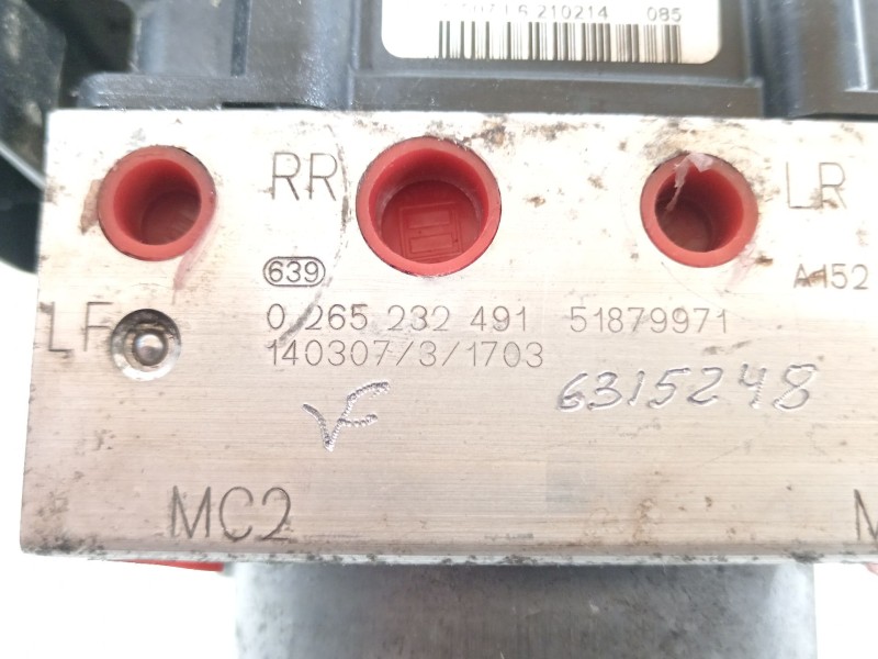 Recambio de abs para citroën nemo monospace 1.3 hdi 75 referencia OEM IAM 51879971  0265232491