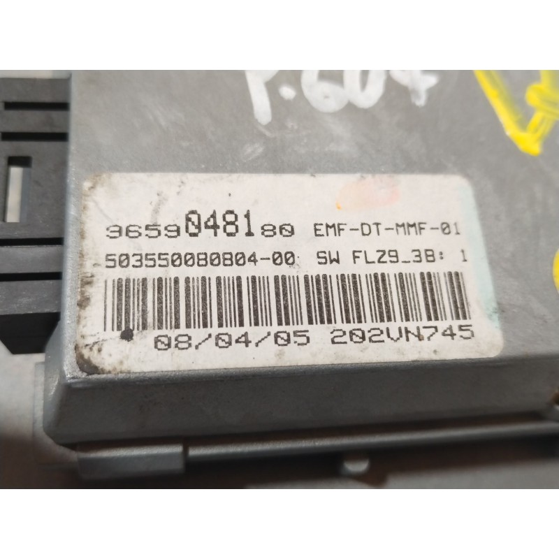 Recambio de pantalla multifuncion para peugeot 607 (9d, 9u) 2.7 hdi 24v referencia OEM IAM 9659048180  