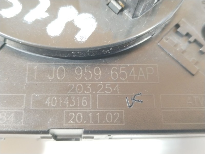 Recambio de anillo airbag para volkswagen golf iv (1j1) 1.9 tdi referencia OEM IAM 1J0959654AP  