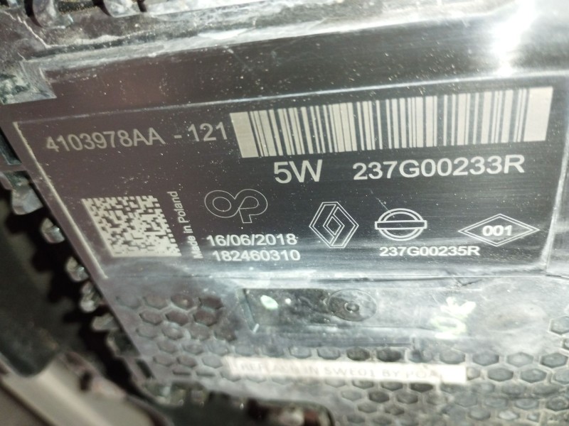 Recambio de deposito adblue para nissan qashqai (j11) referencia OEM IAM 237G00233R  20411HV80B