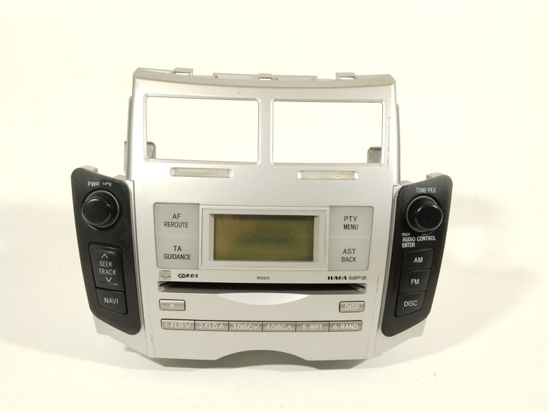 Recambio de sistema audio / radio cd para toyota yaris (ksp9/scp9/nlp9) básico referencia OEM IAM 861200D210  