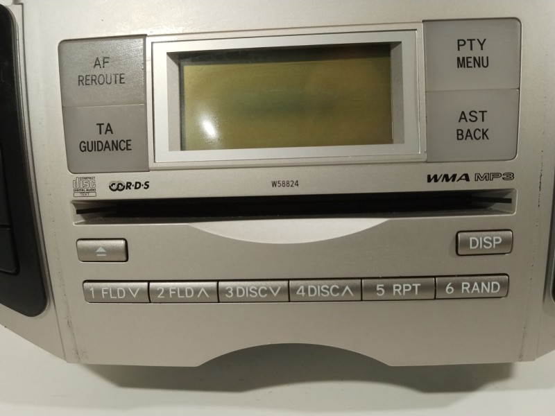 Recambio de sistema audio / radio cd para toyota yaris (ksp9/scp9/nlp9) básico referencia OEM IAM 861200D210  