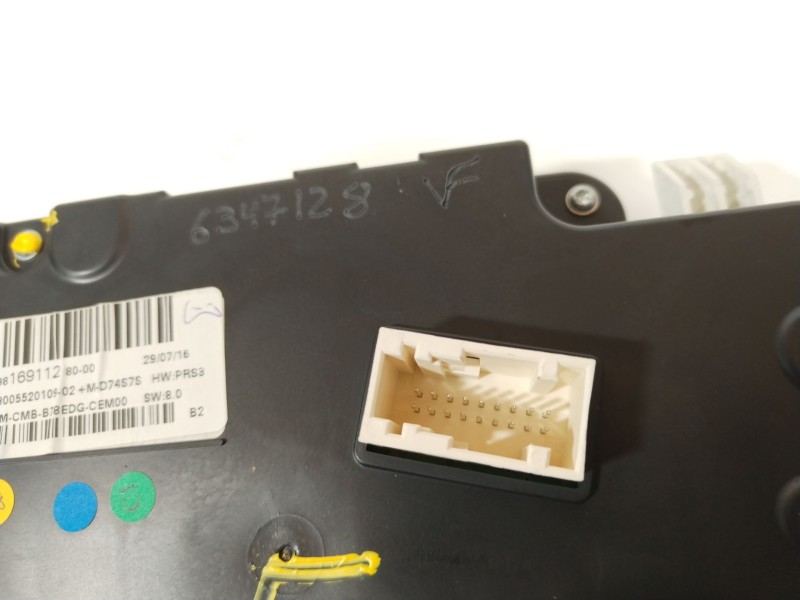 Recambio de cuadro instrumentos para citroën c4 picasso ii 1.6 bluehdi 120 referencia OEM IAM 9816911280  