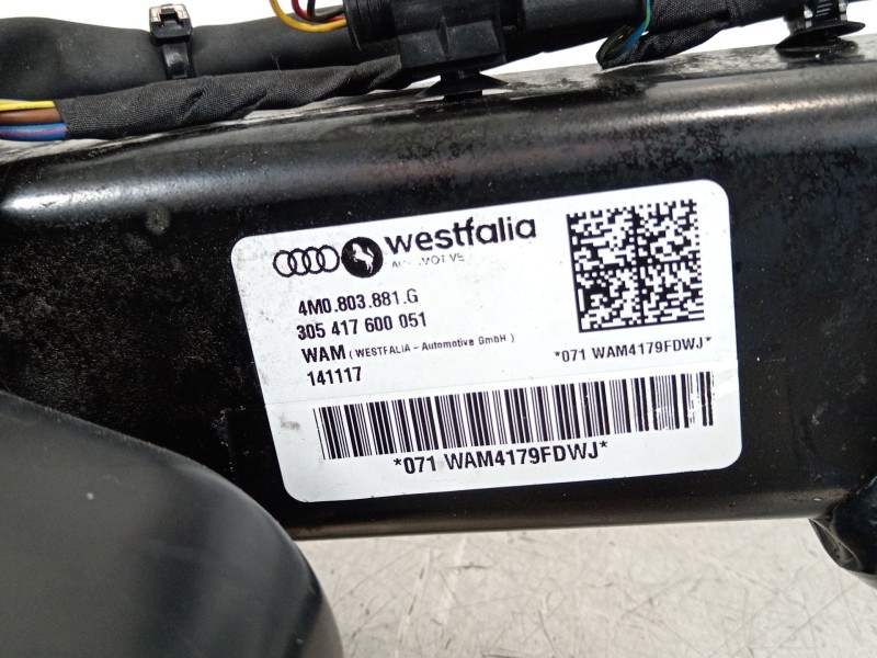 Recambio de enganche remolque para audi q7 (4mb, 4mg, 4mq) 3.0 tdi quattro referencia OEM IAM 4M0803881  