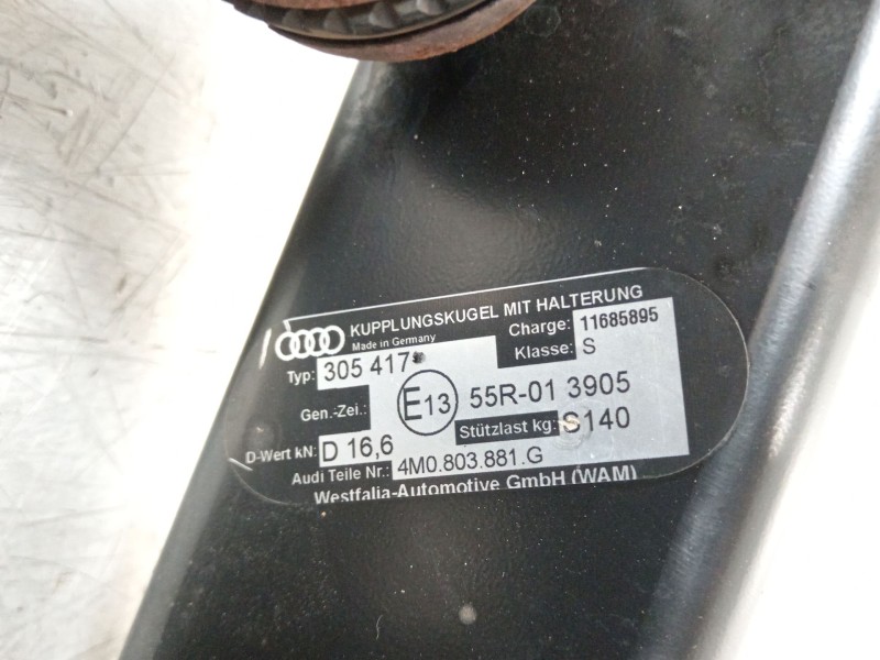 Recambio de enganche remolque para audi q7 (4mb, 4mg, 4mq) 3.0 tdi quattro referencia OEM IAM 4M0803881  