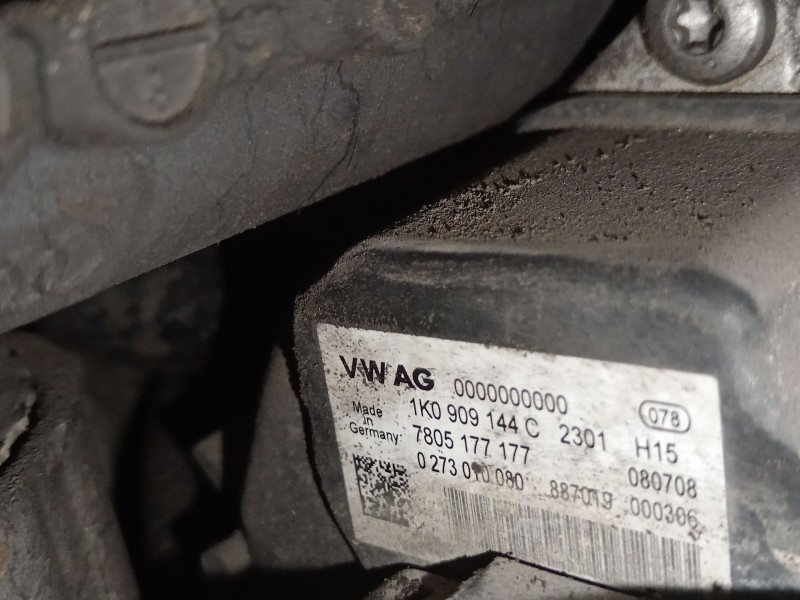 Recambio de cremallera direccion para audi a3 (8p1) 2.0 tdi 16v referencia OEM IAM 1K1423051DL 1K0909144C 7805177177