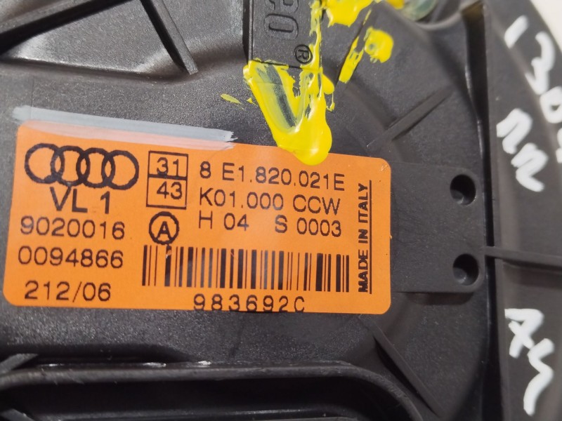Recambio de ventilador calefaccion para audi a4 avant (8e) 2.0 tdi referencia OEM IAM 8E1820021E  