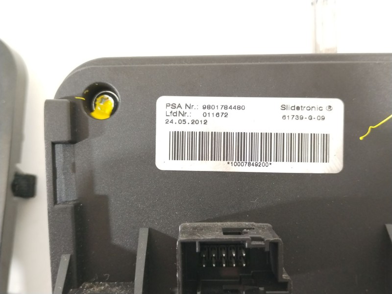 Recambio de palanca cambio para peugeot 3008 monospace (0u_) 2.0 hdi hybrid4 referencia OEM IAM 9801784480 9676158177 