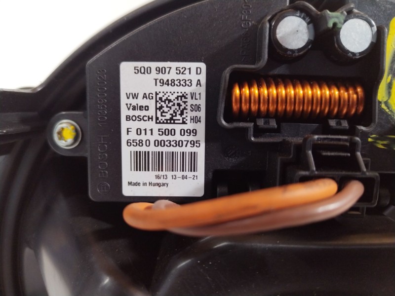 Recambio de ventilador calefaccion para seat leon (5f1) 2.0 tdi referencia OEM IAM 5Q1819021B 5Q0907521D 