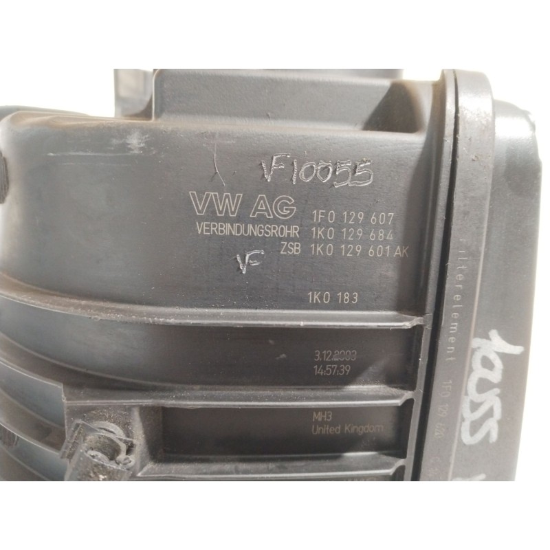 Recambio de caja filtro aire para audi a3 (8p) 2.0 fsi ambiente referencia OEM IAM 1F0129607 1K0129684 1K0129601AK