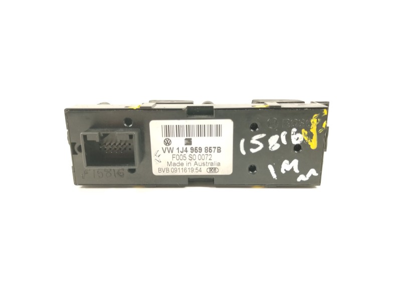 Recambio de mando elevalunas delantero izquierdo para seat leon (1m1) 1.9 tdi referencia OEM IAM 1J4959857B  