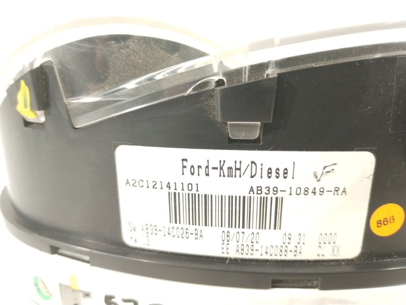 Recambio de cuadro instrumentos para ford ranger (tke) doppelkabine 4x4 xl referencia OEM IAM AB3910849RA AB3914C088BA AB3914C02