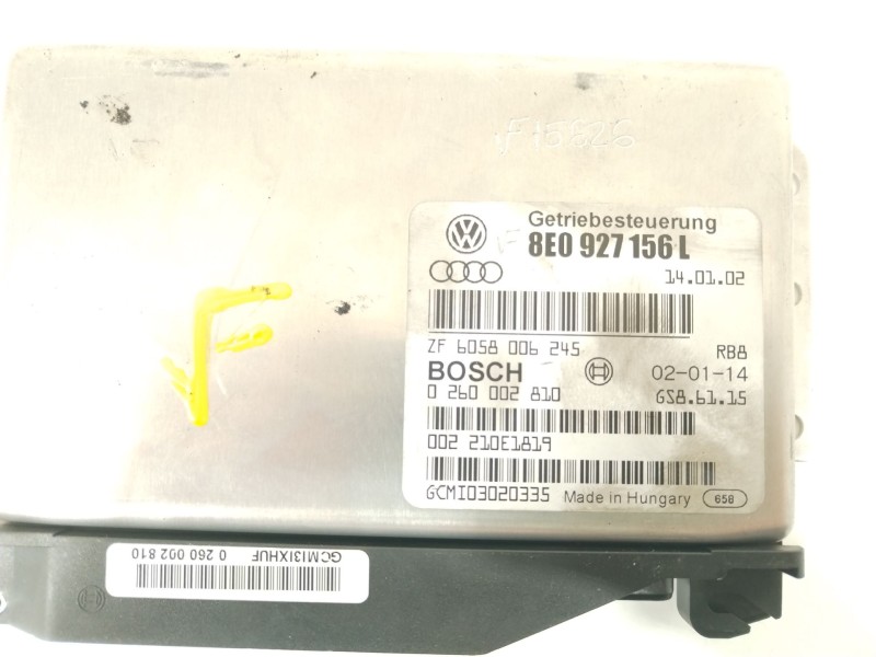 Recambio de centralita cambio automatico para audi a4 b6 (8e2) 2.5 tdi referencia OEM IAM 8E0927156L 0260002810 