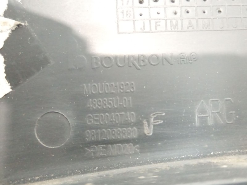 Recambio de aletin trasero izquierdo para citroën c3 feel referencia OEM IAM 9812088880  