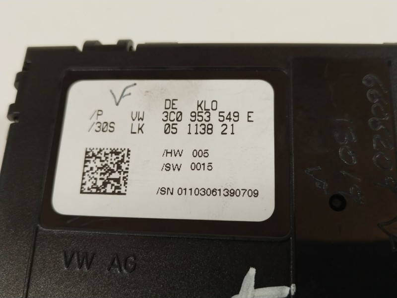 Recambio de modulo electronico para volkswagen passat berlina (3c2) advance referencia OEM IAM 3C0953549E  