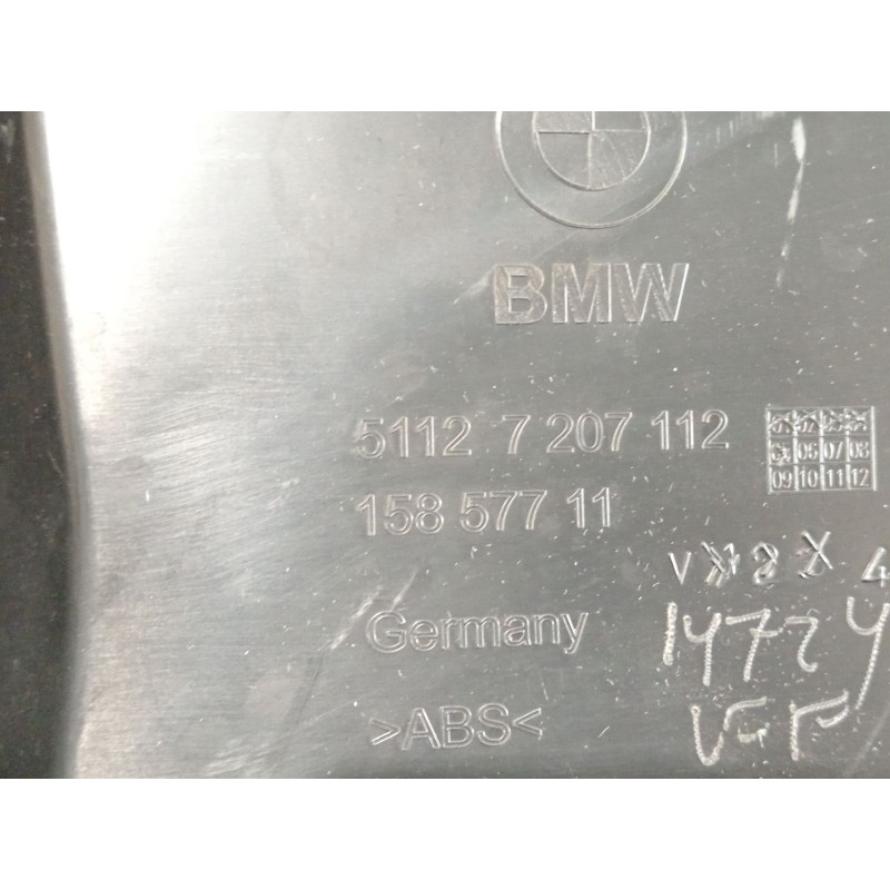 Recambio de soporte paragolpes trasero derecho para bmw 5 touring (f11) 525 d xdrive referencia OEM IAM 51127207112  