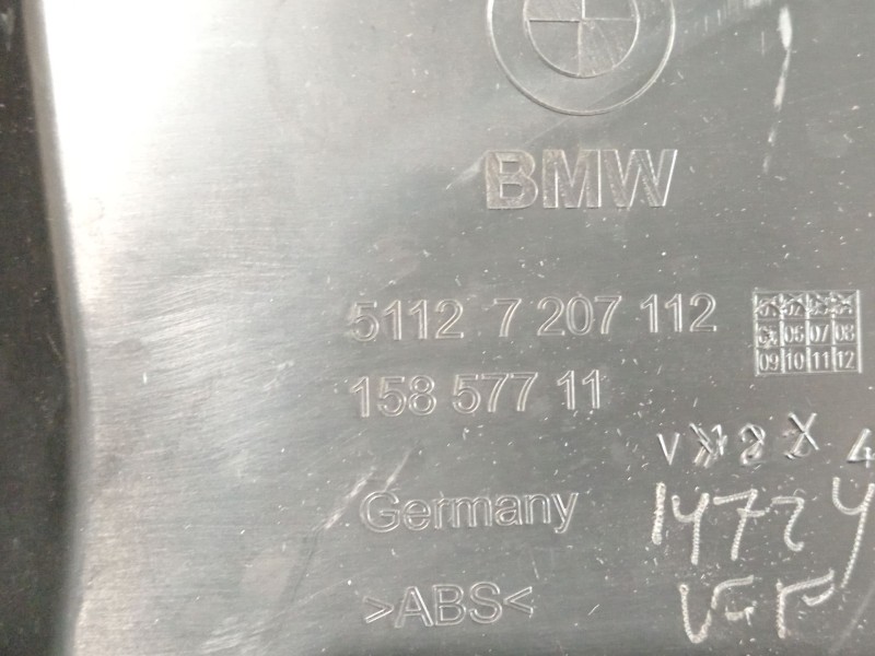 Recambio de soporte paragolpes trasero derecho para bmw 5 touring (f11) 525 d xdrive referencia OEM IAM 51127207112  