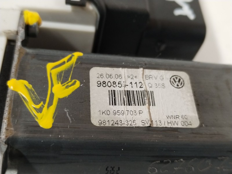 Recambio de motor elevalunas trasero izquierdo para volkswagen passat berlina (3c2) advance referencia OEM IAM 1K0959703P  