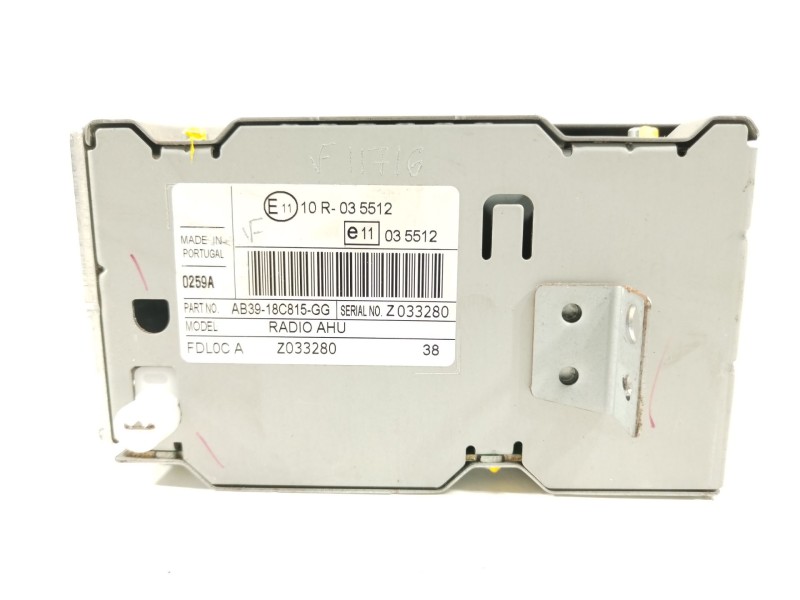 Recambio de sistema audio / radio cd para ford ranger (tke) doppelkabine 4x4 xl referencia OEM IAM AB3918C815GG  