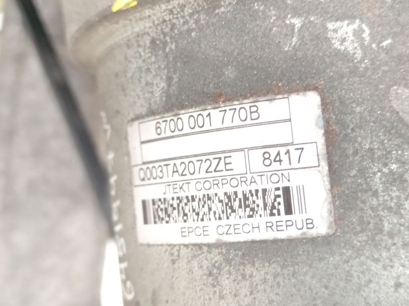 Recambio de cremallera direccion para peugeot 207/207+ (wa_, wc_) 1.4 hdi referencia OEM IAM 9684064880 6700001770B Q003TA2072ZE