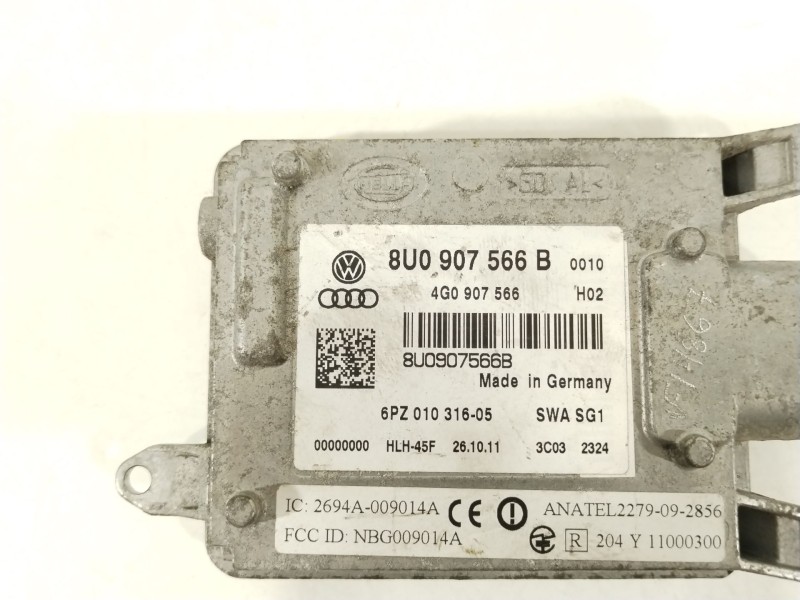 Recambio de modulo electronico para audi q3 (8ub, 8ug) 2.0 tdi referencia OEM IAM 8U0907566B 4G0907566 