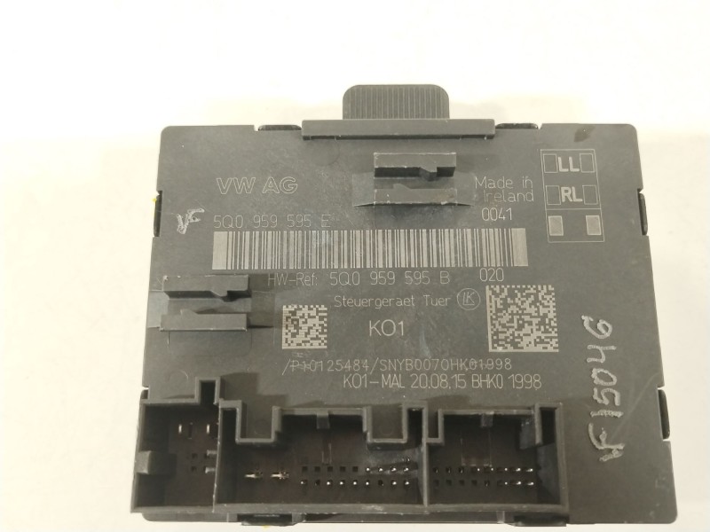 Recambio de modulo confort para volkswagen touran (5t1) 1.6 tdi referencia OEM IAM 5Q0959595E  