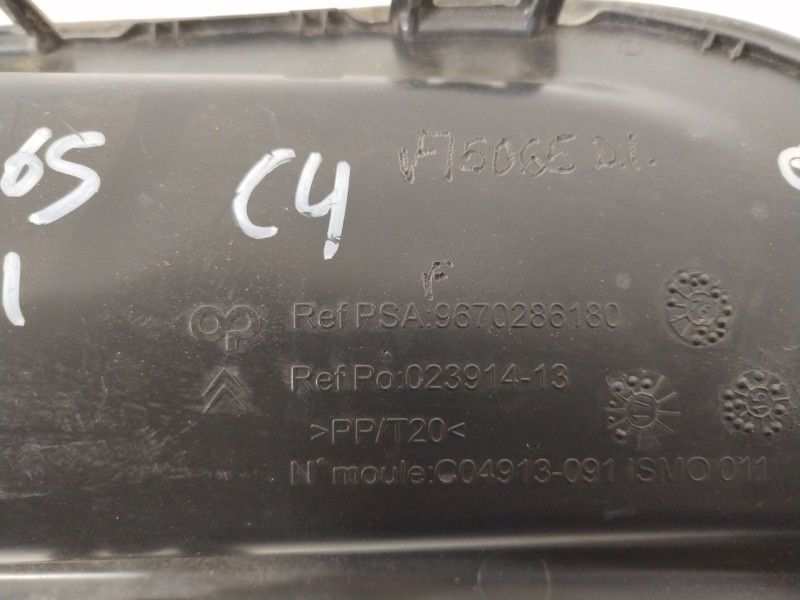 Recambio de rejilla paragolpes izquierda para citroën c4 ii (nc_) 1.6 bluehdi 100 referencia OEM IAM 9670286180  