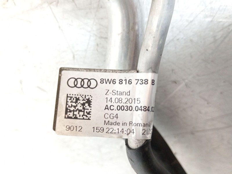 Recambio de tubo aire acondicionado para audi a5 sportback (f5a) advanced quattro referencia OEM IAM 8W0816743  8W6816738