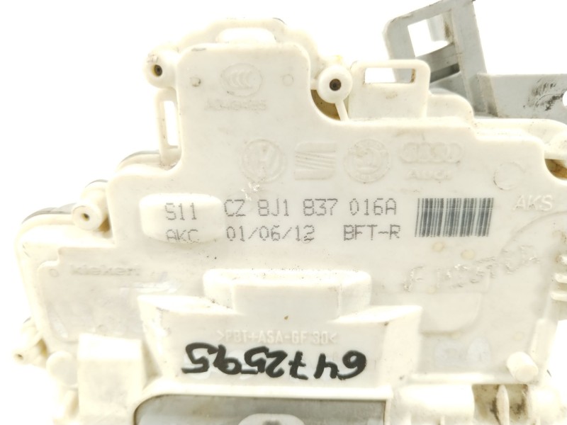 Recambio de cerradura puerta delantera derecha para audi q3 (8ub, 8ug) 2.0 tdi referencia OEM IAM 8J1837016A  