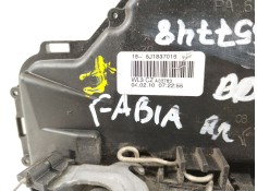 Recambio de cerradura puerta delantera derecha para skoda fabia ii (542) 1.2 referencia OEM IAM 5J1837016   2