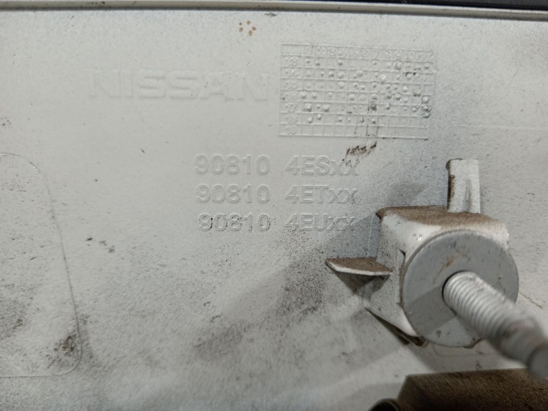 Recambio de molduras traseras para nissan qashqai (j11) referencia OEM IAM 908104ESXX  908104ES0H