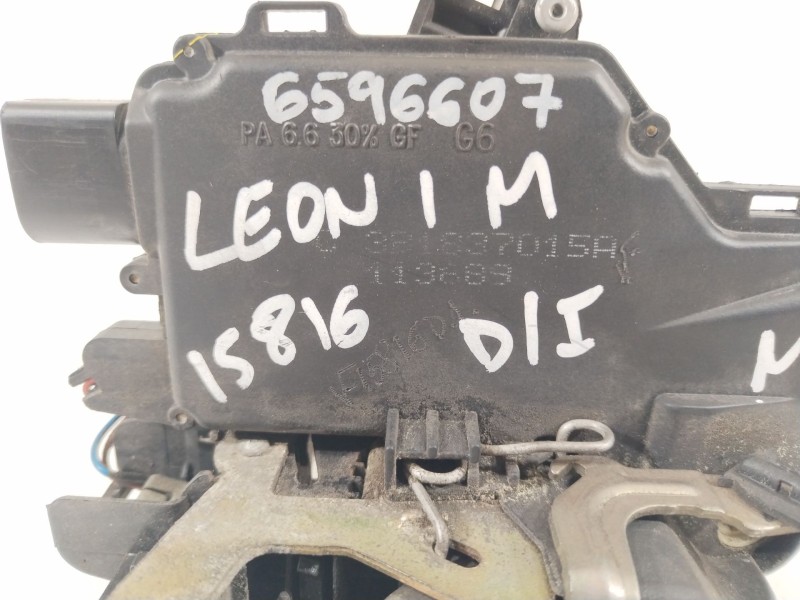 Recambio de cerradura puerta delantera izquierda para seat leon (1m1) 1.9 tdi referencia OEM IAM 3B1837015A  