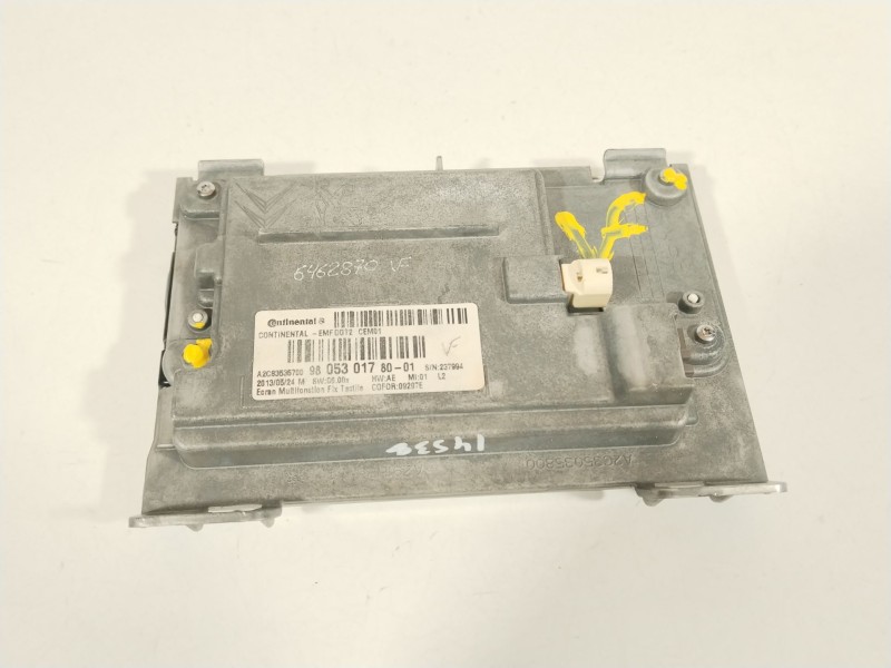Recambio de pantalla multifuncion para peugeot 208 i (ca_, cc_) 1.4 hdi referencia OEM IAM 9805301780  