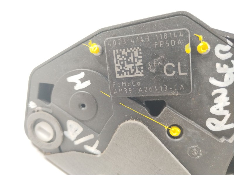 Recambio de cerradura puerta trasera izquierda para ford ranger (tke) doppelkabine 4x4 xl referencia OEM IAM AB39A26413CA  