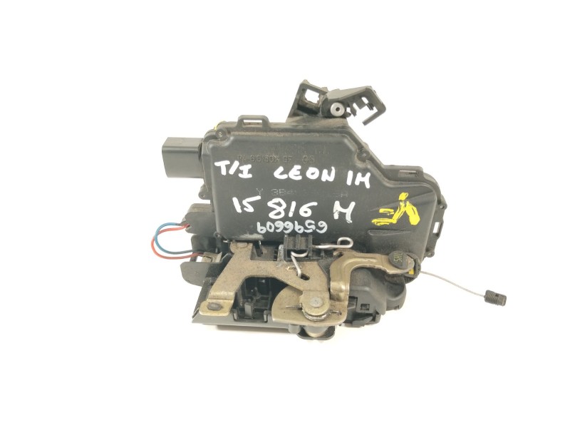 Recambio de cerradura puerta trasera izquierda para seat leon (1m1) 1.9 tdi referencia OEM IAM 3B4839015A  
