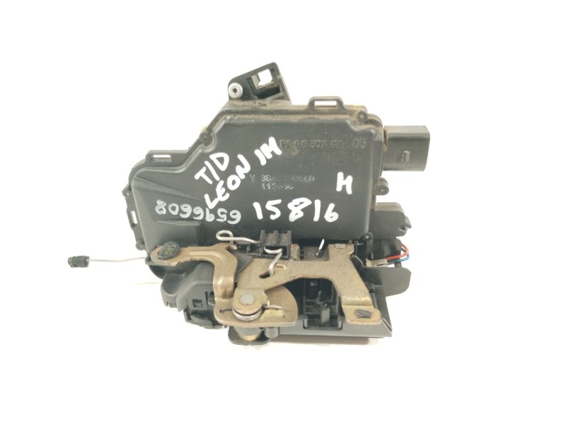 Recambio de cerradura puerta trasera derecha para seat leon (1m1) 1.9 tdi referencia OEM IAM 3B4839016A  