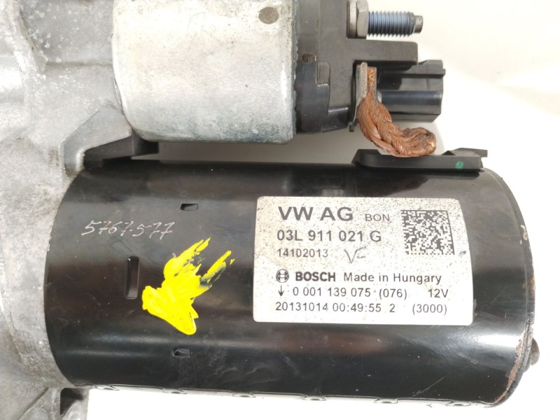 Recambio de motor arranque para audi a4 b8 avant (8k5) 2.0 tdi referencia OEM IAM 03L911021G  