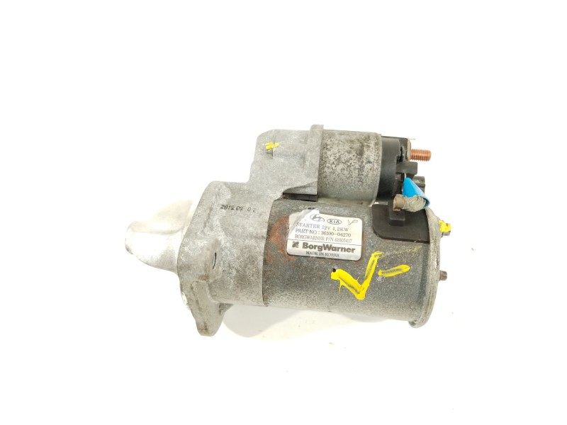 Recambio de motor arranque para kia stonic (yb) 1.0 t-gdi referencia OEM IAM 3610004270  