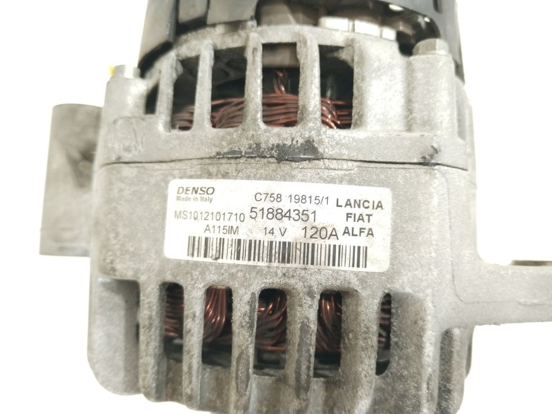 Recambio de alternador para fiat 500x (334_) 1.6 d multijet (334axa1b, 334axa11) referencia OEM IAM 51884351  