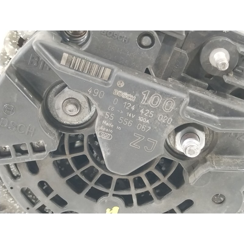 Recambio de alternador para opel astra h station wagon (a04) 1.6 (l35) referencia OEM IAM 55556067  0124425020