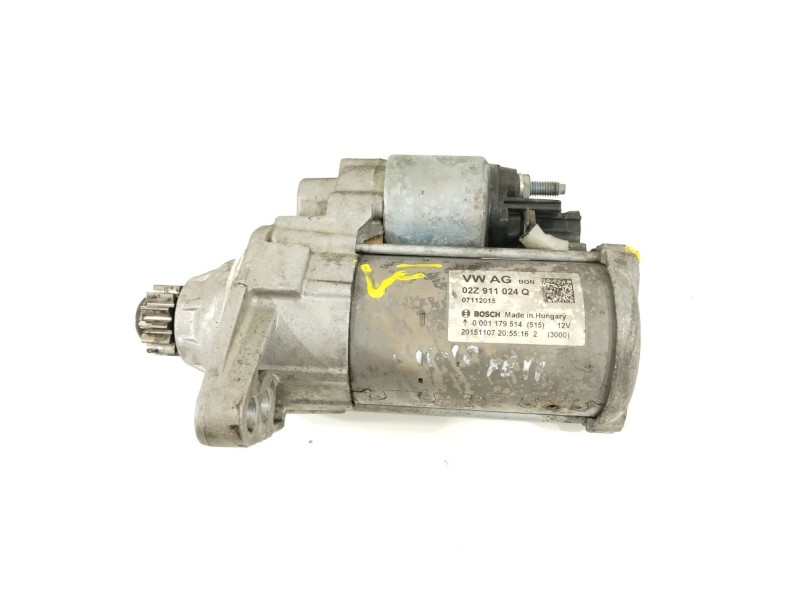 Recambio de motor arranque para skoda yeti (5l) 1.2 tsi referencia OEM IAM 02Z911024Q  0001179514