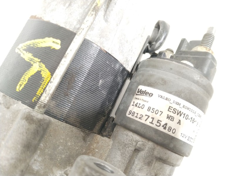 Recambio de motor arranque para peugeot 208 2020 referencia OEM IAM 9812715480  