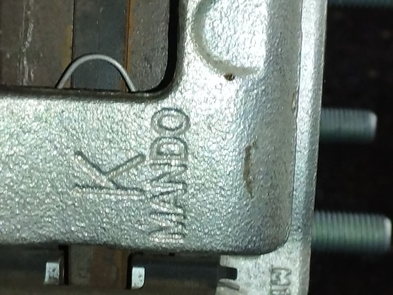 Recambio de pinza freno trasera derecha para kia rio (yb) referencia OEM IAM BC140360  