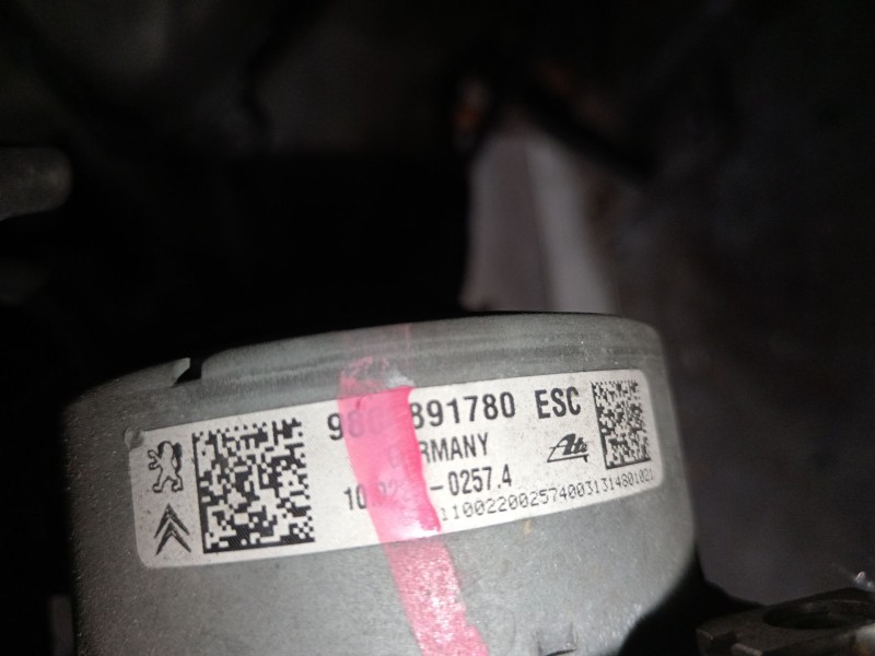 Recambio de abs para peugeot 208 i (ca_, cc_) 1.4 hdi referencia OEM IAM 9806891780  10022002574