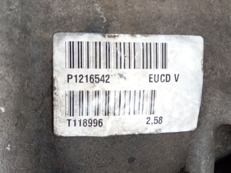 Recambio de diferencial trasero para volvo v60 kombi 2.4 diesel cat referencia OEM IAM P1216542 113430 P31256867