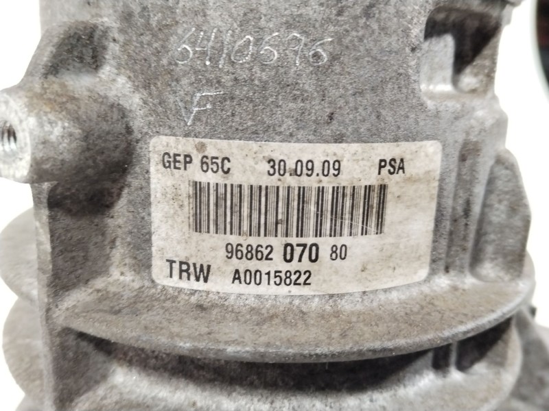 Recambio de bomba direccion para peugeot partner tepee 1.6 hdi referencia OEM IAM 9686207080  